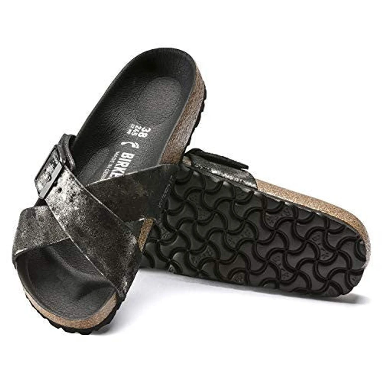 Unisex Siena Vintage Leather Black