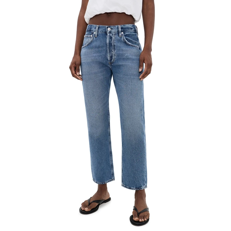 Citizens of Humanity Winslow Boyfriend Cropped Jeans Solstice 33