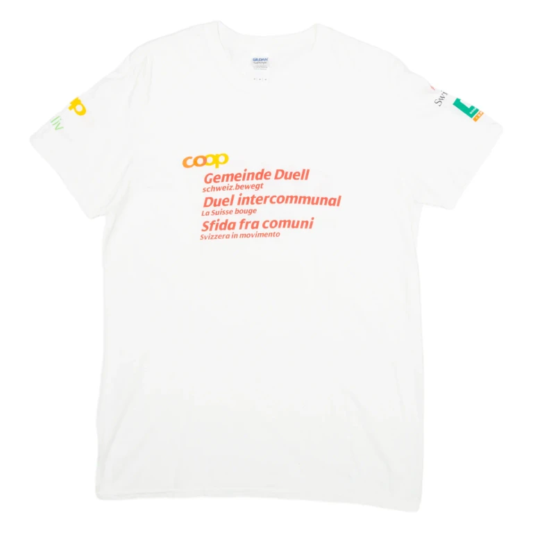 GILDAN Mens T-Shirt White M