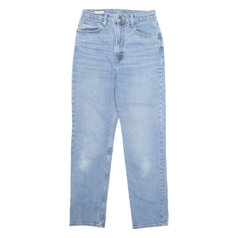 LEVI'S BIG E Womens Jeans Blue Regular Tapered Stone Wash W27 L29