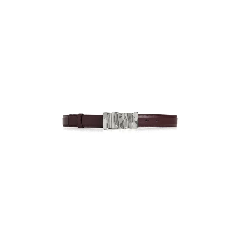 Altuzarra Buckle Belt Deep Cherry S