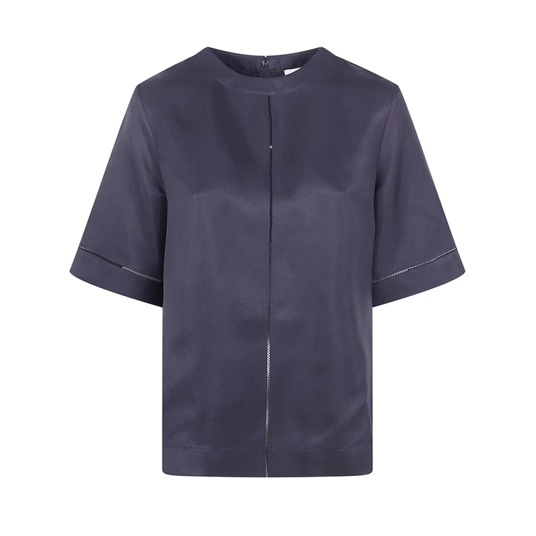 LOU LOU DE SAISON 'Havana' Lace Detailed T-Shirt