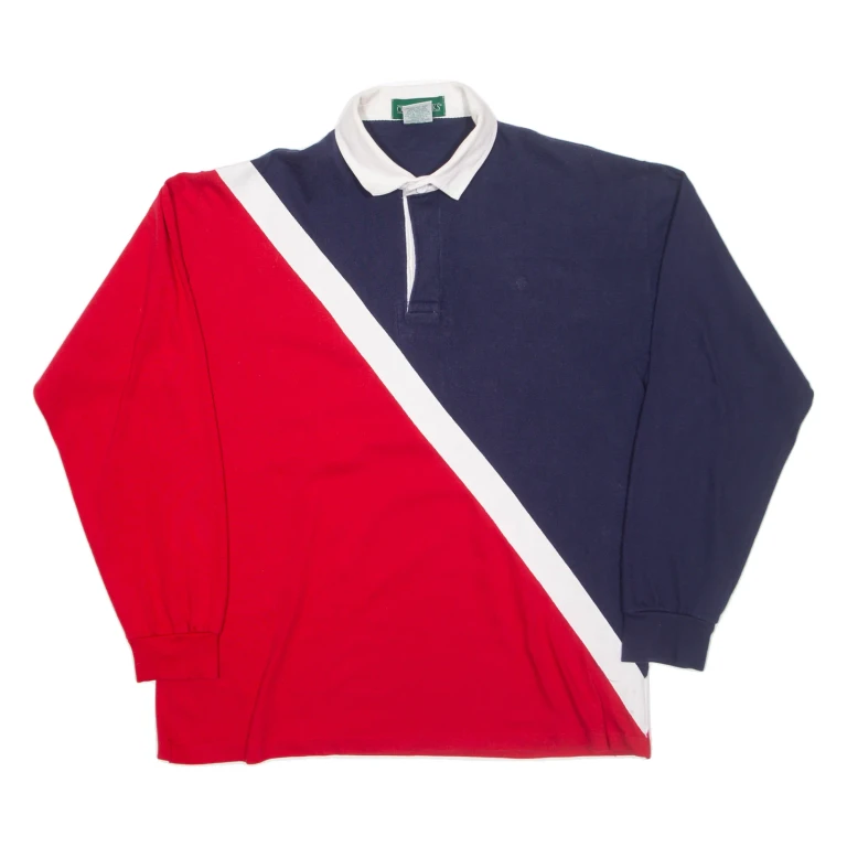 OUTER BANKS Mens Polo Shirt Red L
