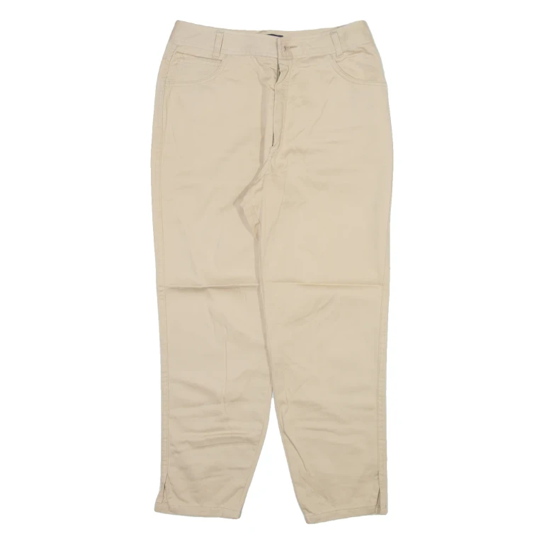 MAD JEANS Womens Trousers Cream Slim Tapered W26 L22