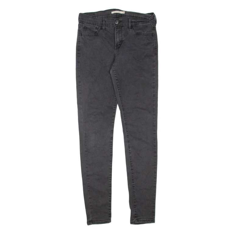 LEVI'S 710 Womens Jeans Grey Regular Skinny W29 L32