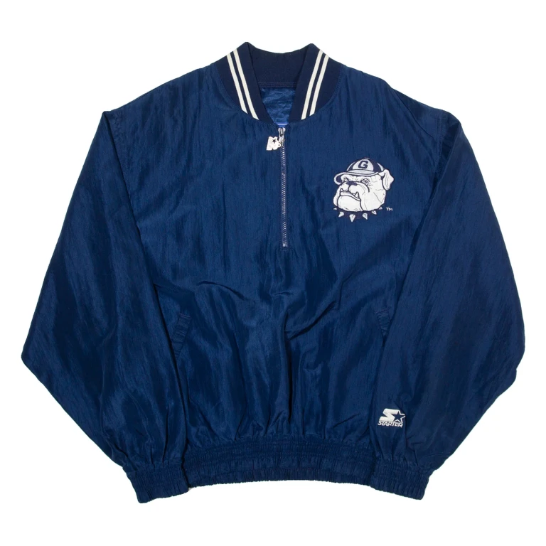 G-STAR Mens Pullover Jacket Blue Nylon XL