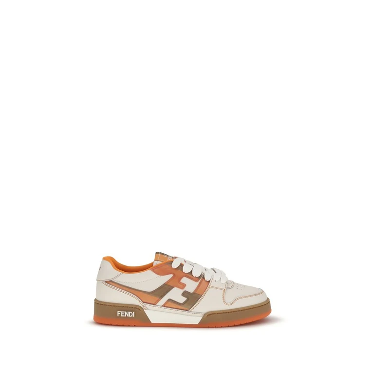 Multicolor Leather Athletic Sneakers - Men