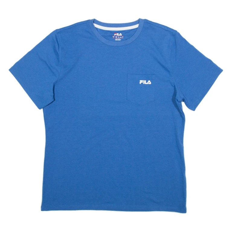 FILA Womens T-Shirt Blue S