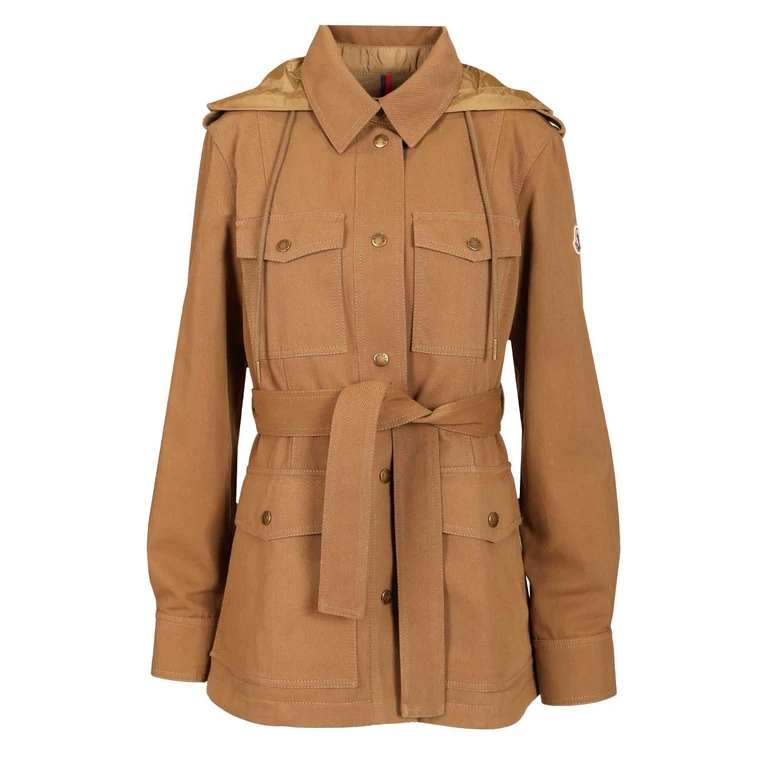 Moncler Centaurea field jacket Beige - Women