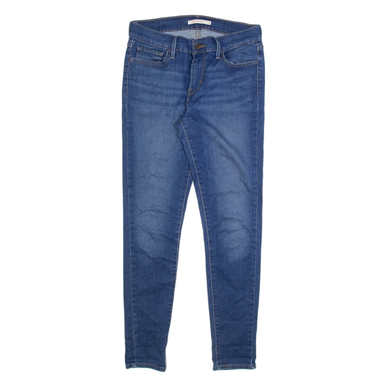 LEVI'S 710 Womens Jeans Blue Slim Skinny W29 L30