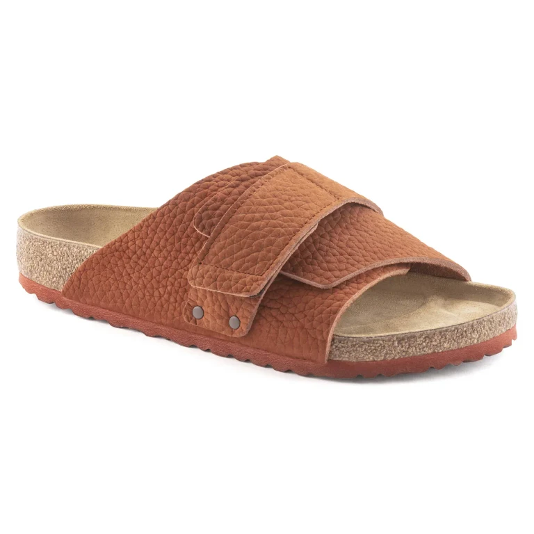 Unisex Kyoto Nubuck Leather Desert Buck Burnt Clay