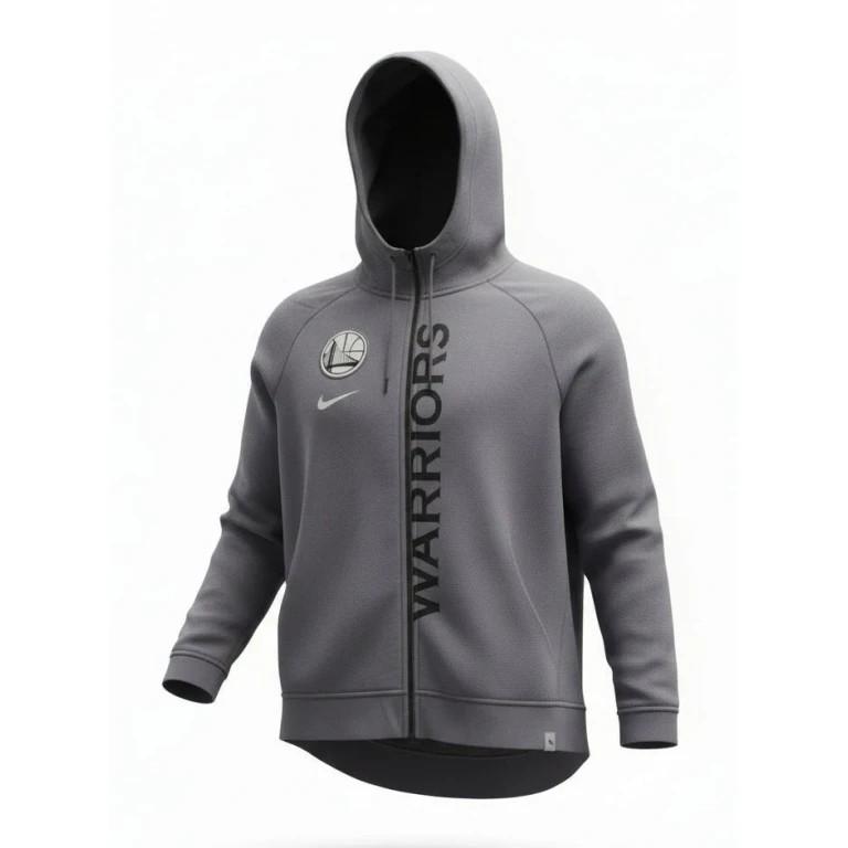 Women's NBA Golden State Warriors Hoodie Full Zipper
