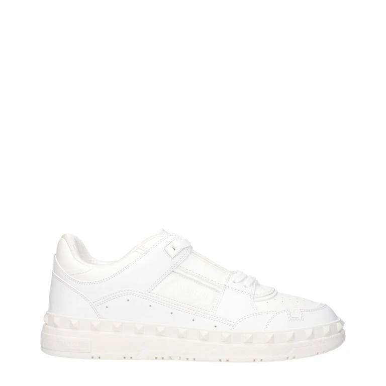 Valentino Garavani White Leather Sneakers - Men
