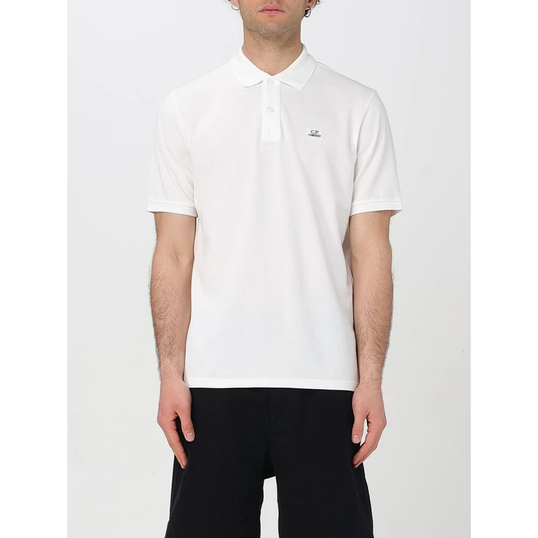 C. P. COMPANY Polo Shirt Men color White (18CMPL180A110300R103)