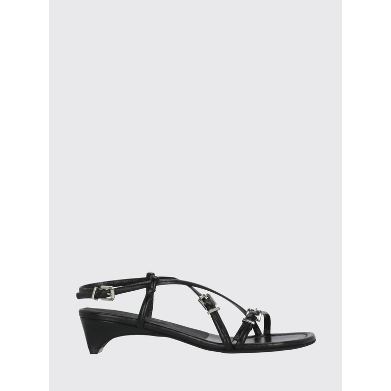 Heeled Sandal Woman color Black (30MM32JINNERO)