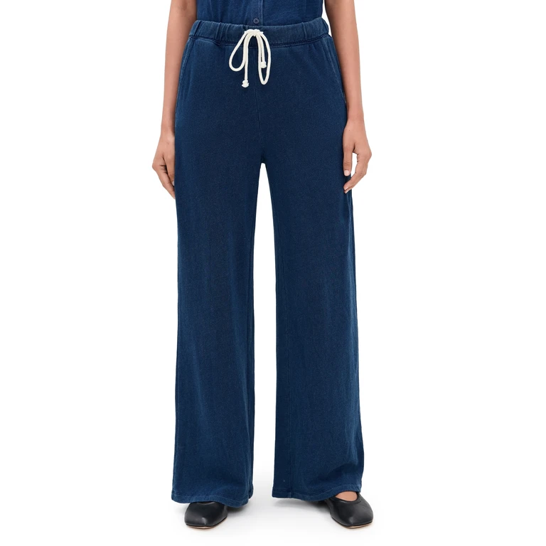 Z Supply Hunter Knit Denim Pants Indigo M