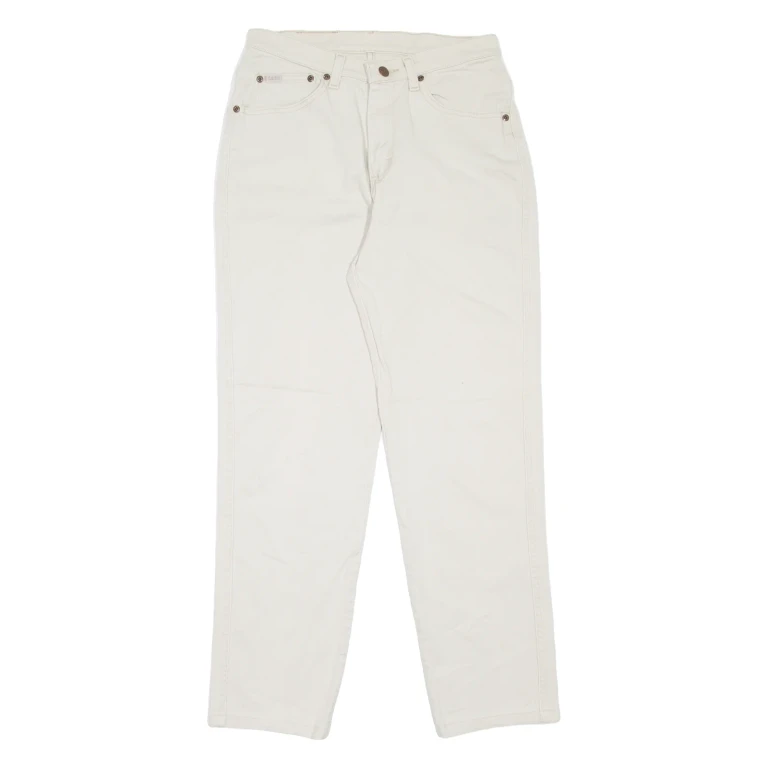 LEE Womens Jeans Beige Regular Mom W28 L28