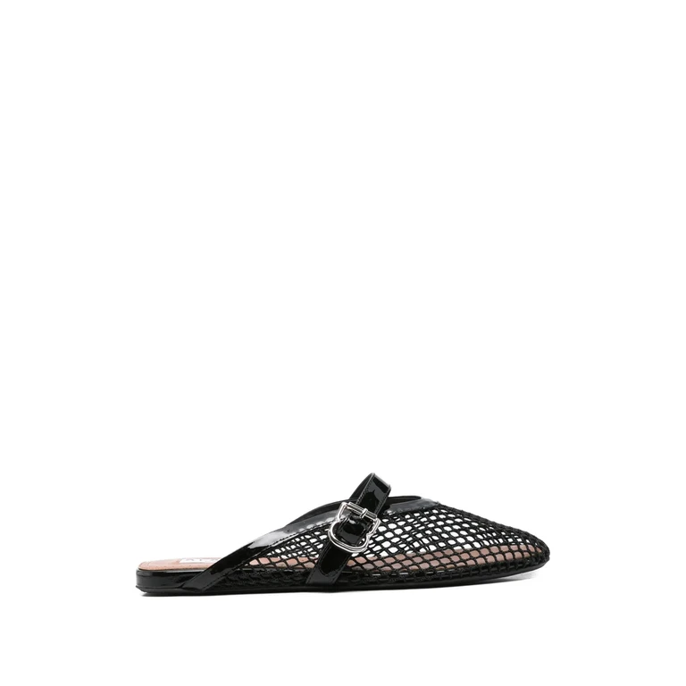 Alaïa Buckled Ballet Flats