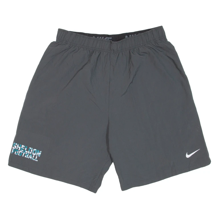 NIKE Mens Sports Shorts Grey Relaxed L W28