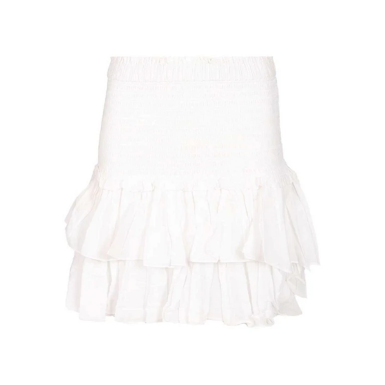Isabel Marant Etoile Jupe Midi - Blanc (24AJU0022FCB3J04E20WH)