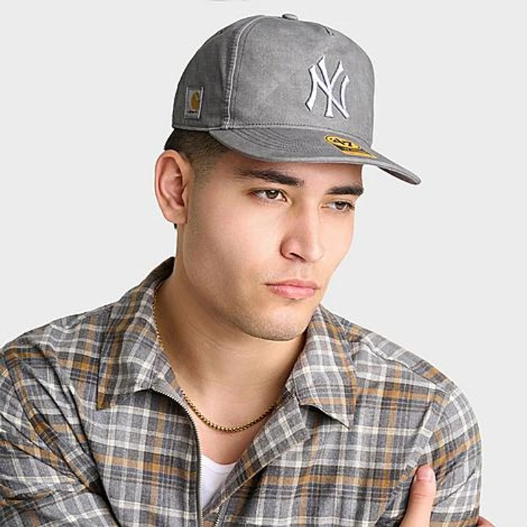'47 x Carhartt New York Yankees MLB HITCH Snapback Hat in Shadow