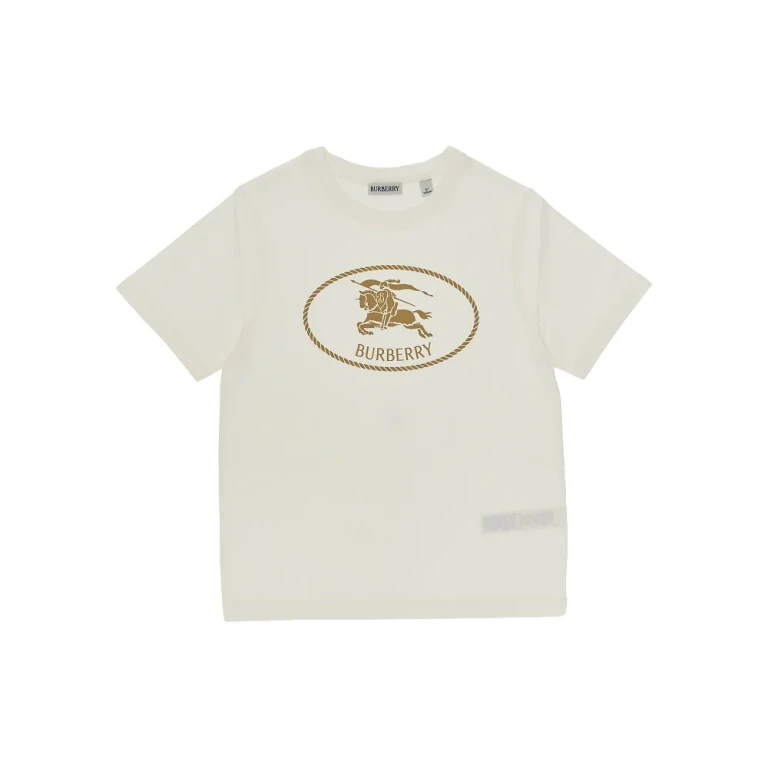 BURBERRY Knight Stamp print T-shirt Kids 8Y