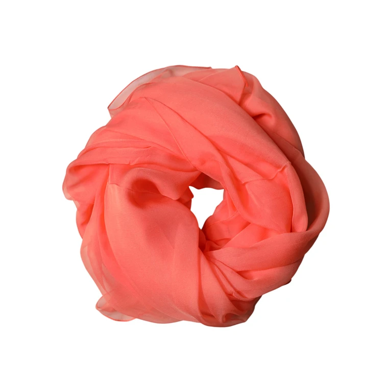 Dolce & Gabbana Orange Stole Silk Neck Wrap Shawl Men Scarf - Men
