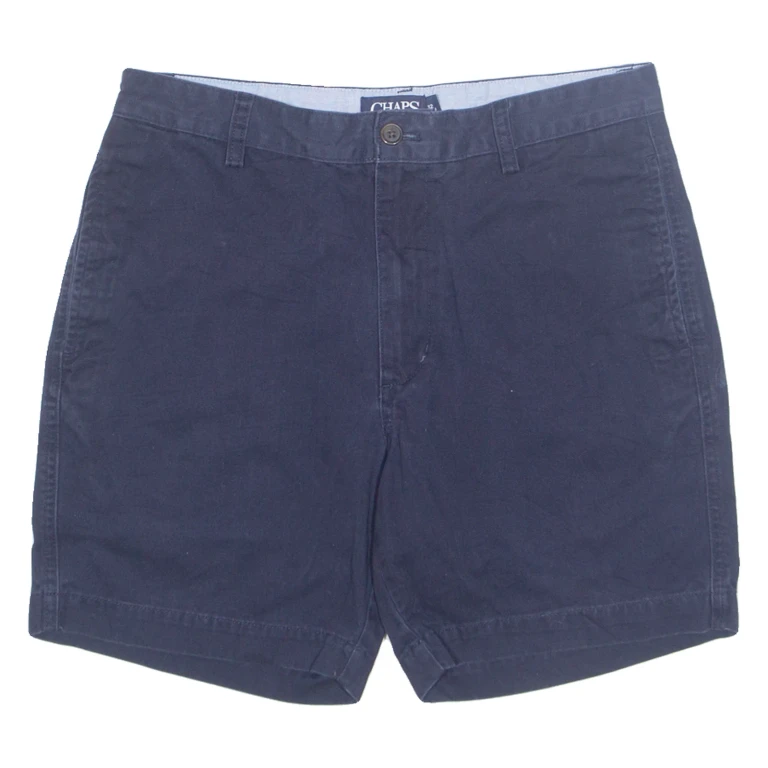 CHAPS Mens Chino Shorts Blue M W32