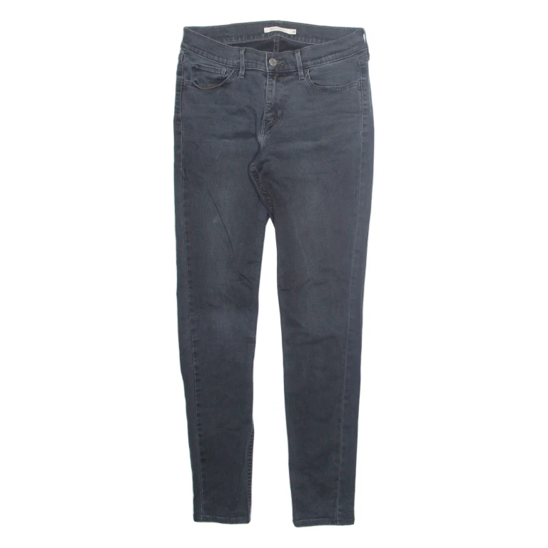 LEVI'S 710 Womens Jeans Grey Regular Skinny W30 L30