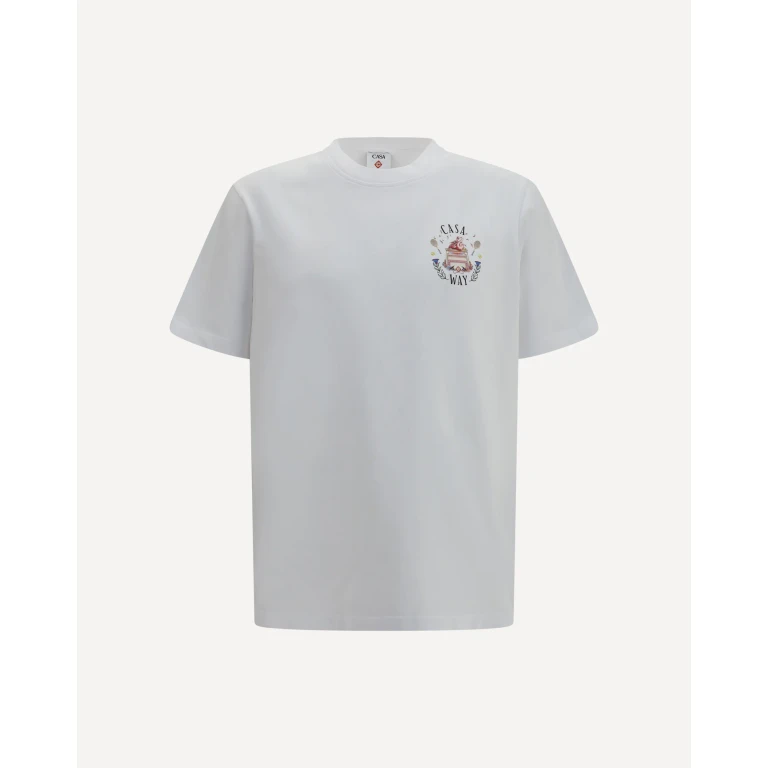 Cotton logo-print T-shirt Male L