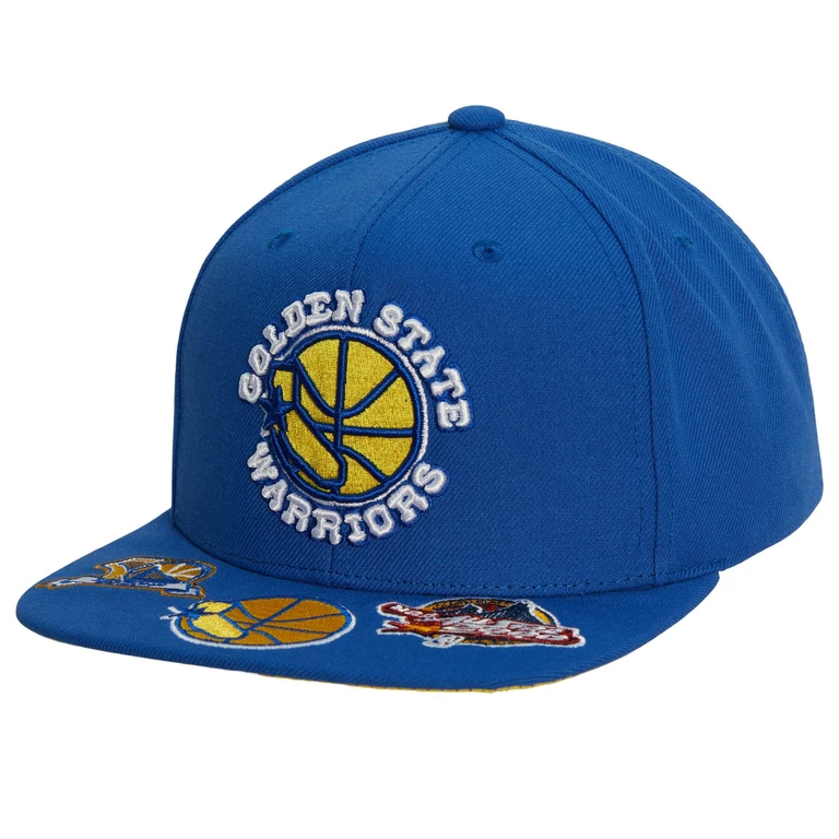 Men's NBA Front Face Snapback Hwc Warriors Snapback Caps
