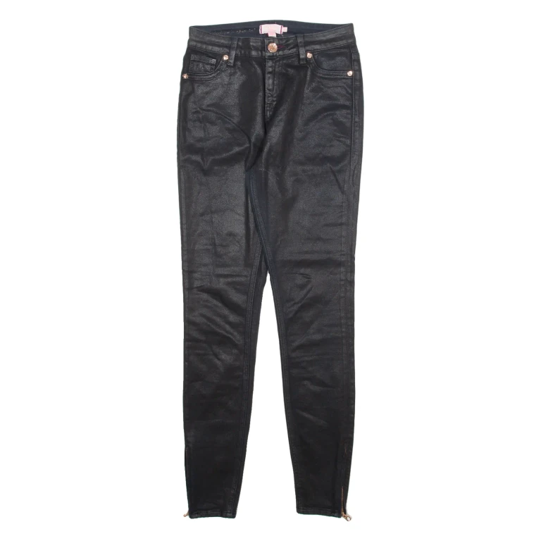 TED BAKER Womens Trousers Black Slim Skinny W26 L29