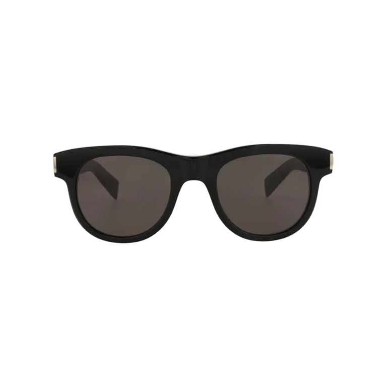Round-Frame Recycled Acetate Sunglasses