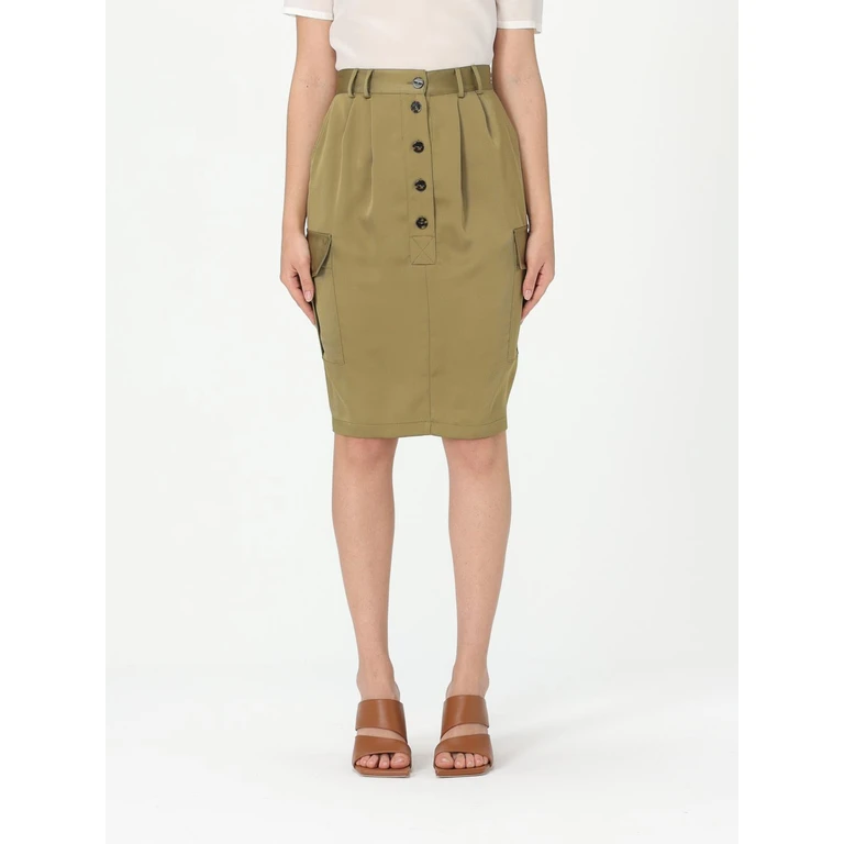 Skirt Woman color Green (P25CPGO00301V0726)