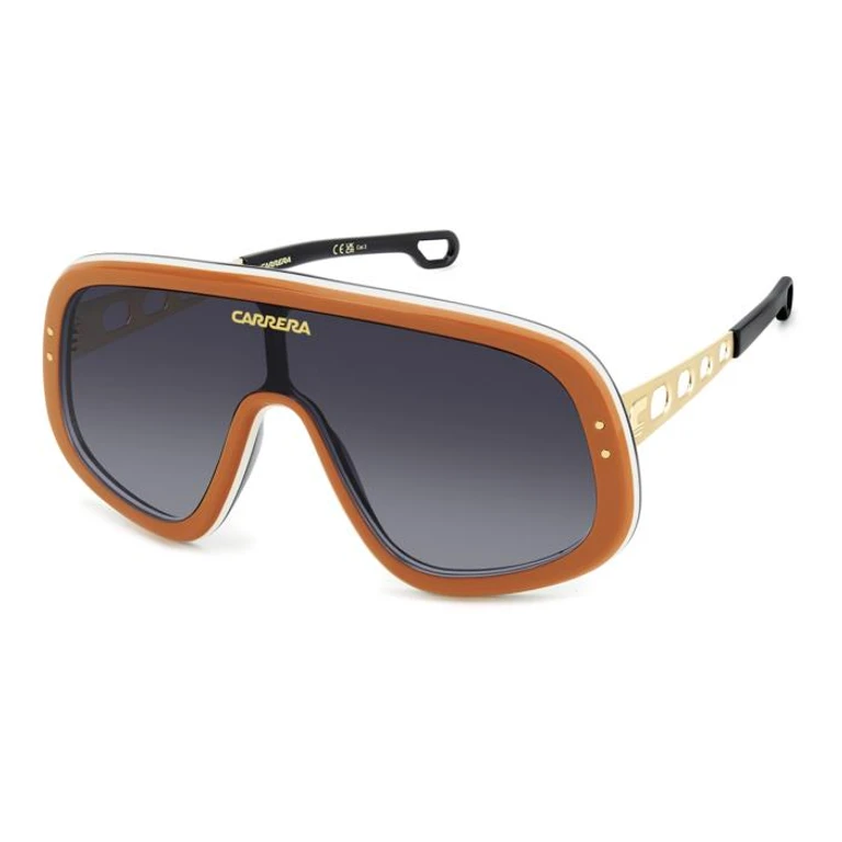 Carrera Grey Shaded Shield Mens Sunglasses FLAGLAB 17 0C3E/9O 99