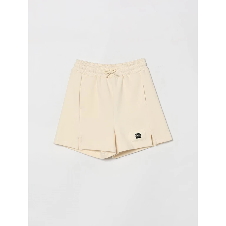 MSGM Kids Cotton Shorts With Logo (S6MSJBBE228013)
