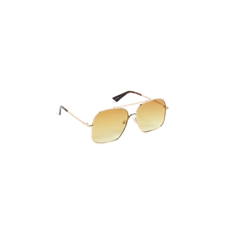 Civelle Sunglasses Bright Silver/Xtal Clear One Size