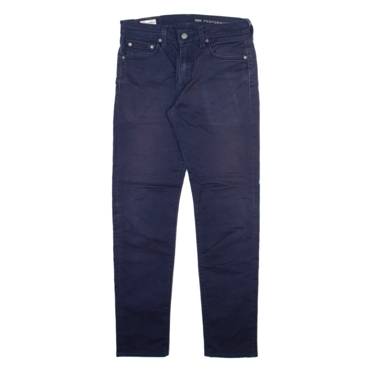 LEVI'S 511 Mens Trousers Blue Slim Straight W29 L32