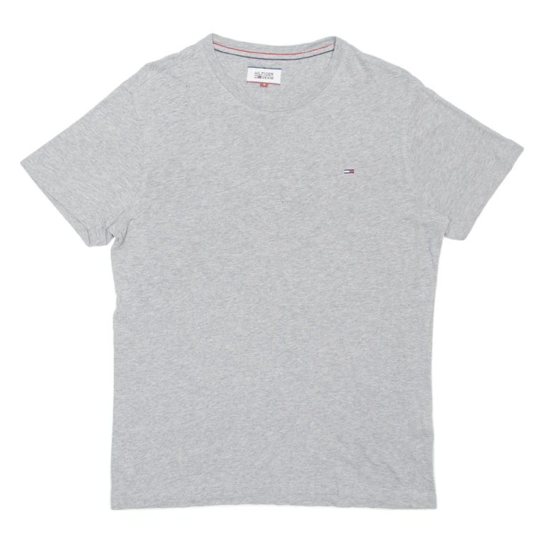 TOMMY HILFIGER Mens T-Shirt Grey S (II1-221024-5632)
