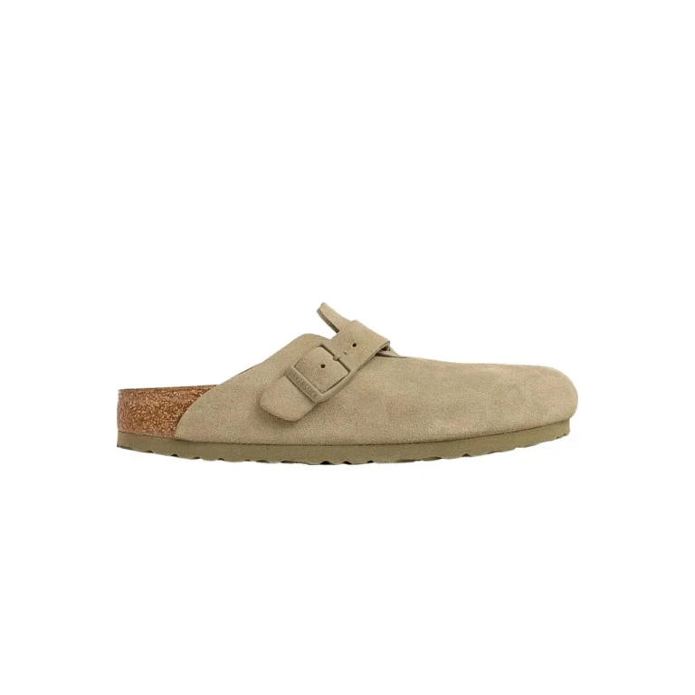 Boston Faded Khaki, Suede Leather
