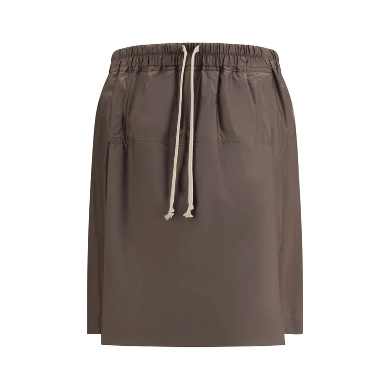 Moncler X Rick Owens Brown Polyester Bermuda Shorts - Men