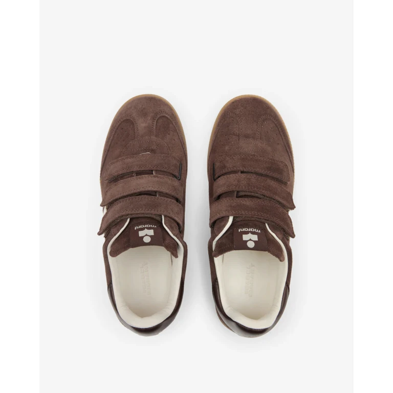 Baskets Beth - Femme - Chocolat / Blanc Laiteux - Taille35 - Isabel Marant