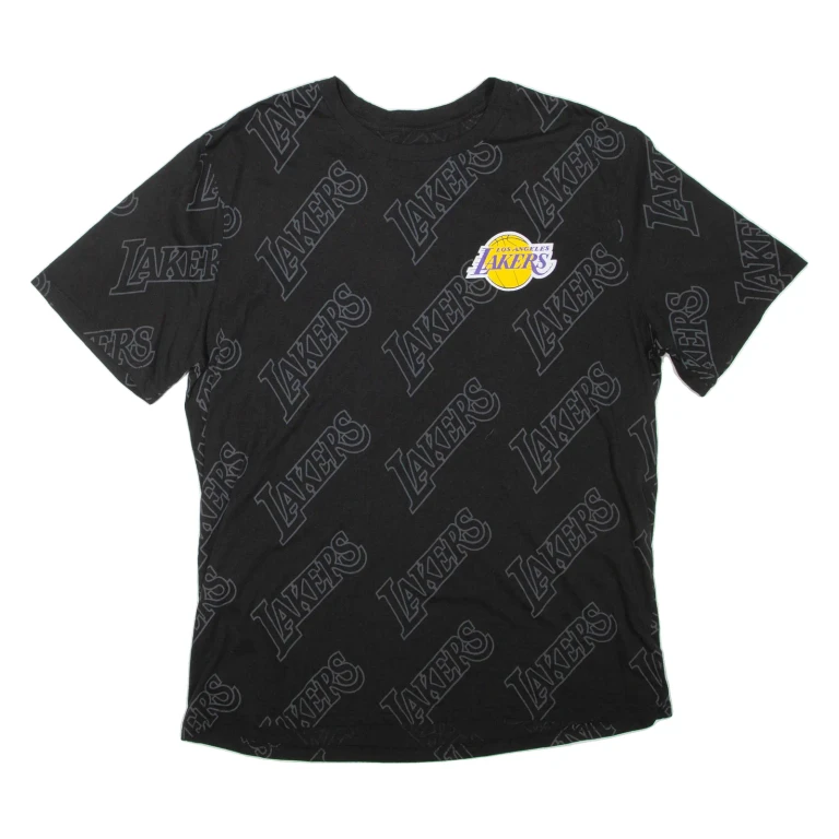 NBA Los Angeles Lakers Mens T-Shirt Grey USA XL