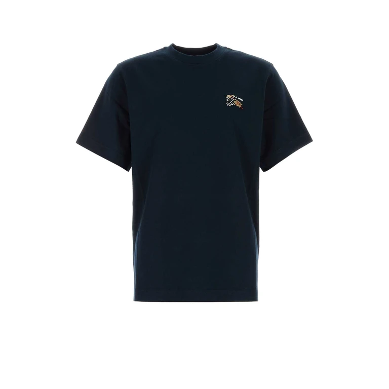 Burberry Midnight Blue Cotton T-Shirt Navy - Men