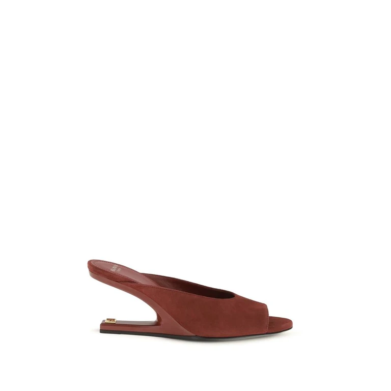 Bordeaux Goatskin Mules - Women
