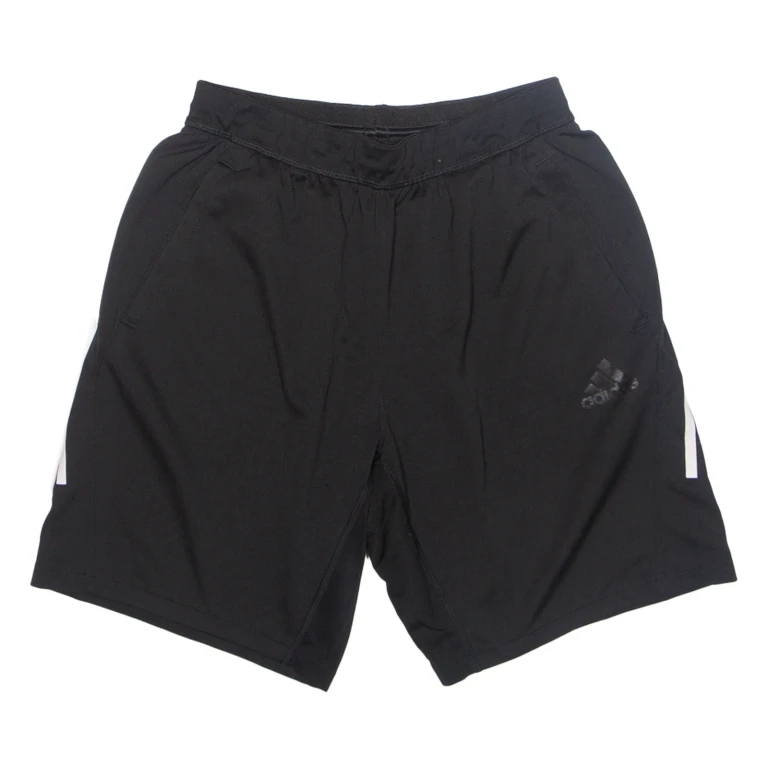 ADIDAS Mens Sports Shorts Black Relaxed M W26