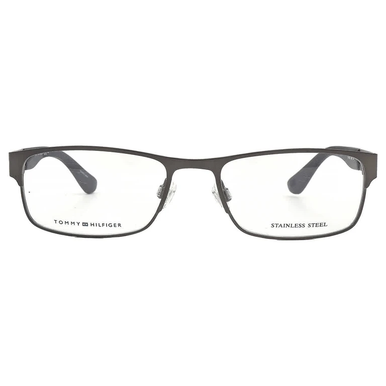 Tommy Hilfiger Demo Rectangular Mens Eyeglasses TH 1523 0R80 54