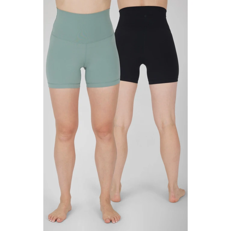 2 PK Lux 5" Super High Waist Bike Shorts