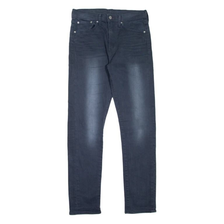 LEVI'S 522 Mens Jeans Blue Slim Tapered Stone Wash W30 L32