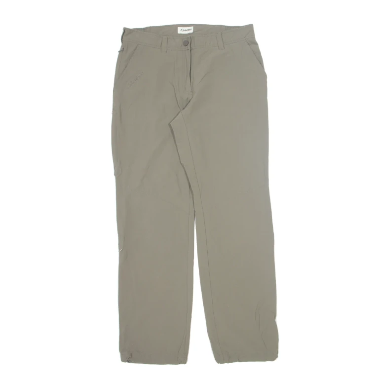 SCHOFFEL Outdoor Womens Trousers Green Regular Straight W32 L32